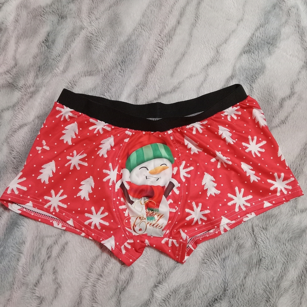 Men's Christmas boxer briefs